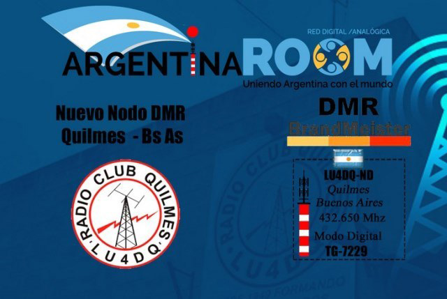 Nodo DMR del Radio Club Quilmes 432650 
